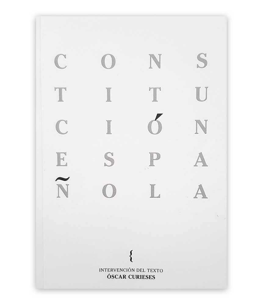 Constitución Española.Óscar Curieses